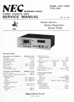 NEC AUK-7300-E - Service Manual 